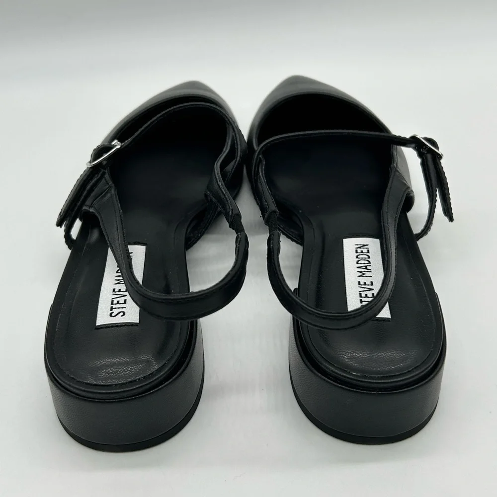 Steve Madden Christyy Black Slingback Mary Jane Flats Women’s Size 7 NWB - Picture 6 of 9